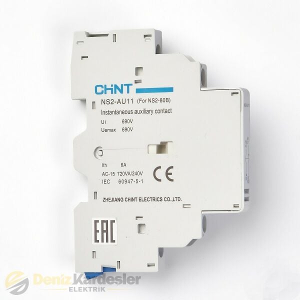 CHİNT Yardımcı Kontak NS2-AU11 1NA+1NK