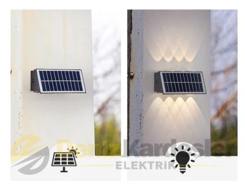 CATA 20W KOS SOLAR LED APLİK (DIŞ MEKAN)(GÜNIŞIĞI)