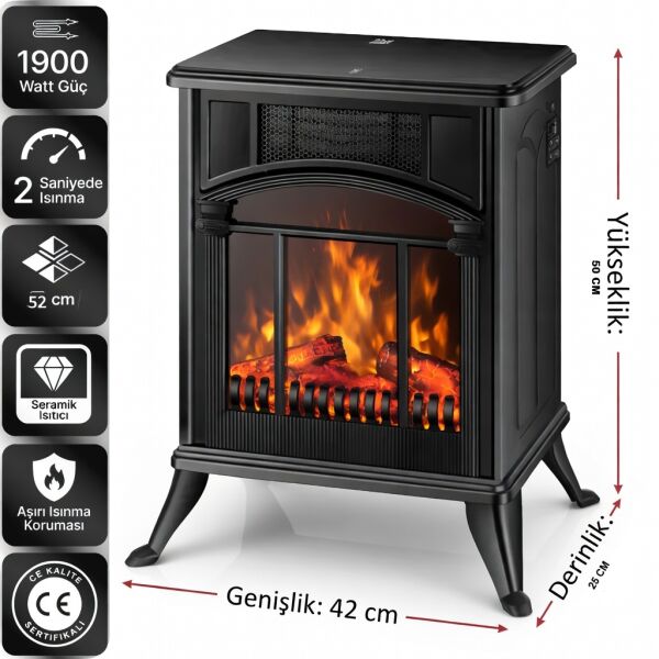 Cata CT-6050 Erciyes Şömine