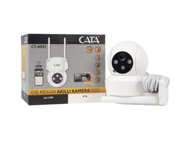 Cata CT-4051 Akıllı Dış Mekan Kamera