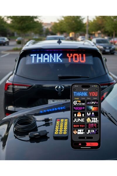 Cata CT-4568 Led Matrix Panel Araç Arkası Ve Showroom (Kullanılabilir)