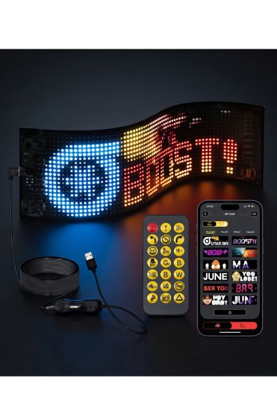 Cata CT-4568 Led Matrix Panel Araç Arkası Ve Showroom (Kullanılabilir)