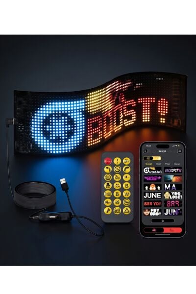Cata CT-4568 Led Matrix Panel Araç Arkası Ve Showroom (Kullanılabilir)