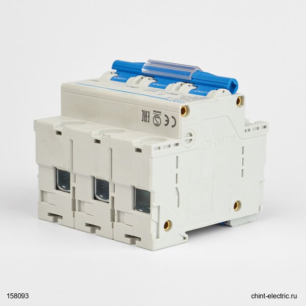 Chint 158093 Dz158 Serisi / 3 Kutuplu 10Ka / C Tipi 100A