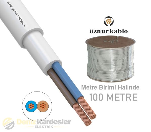 ÖZNUR 2X6 NYM KABLO