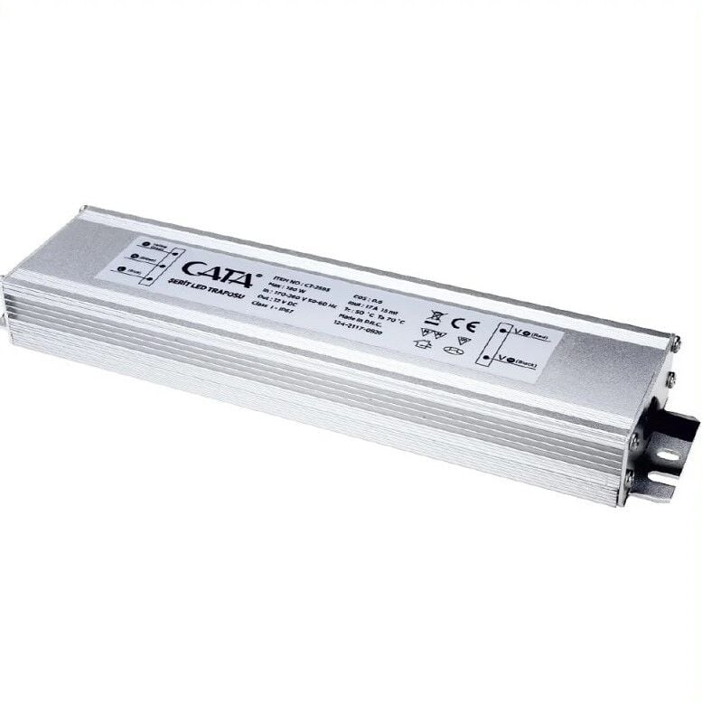 Cata CT-2593 17 Amper Şerit Led Trafosu(210W)Dış Mekan