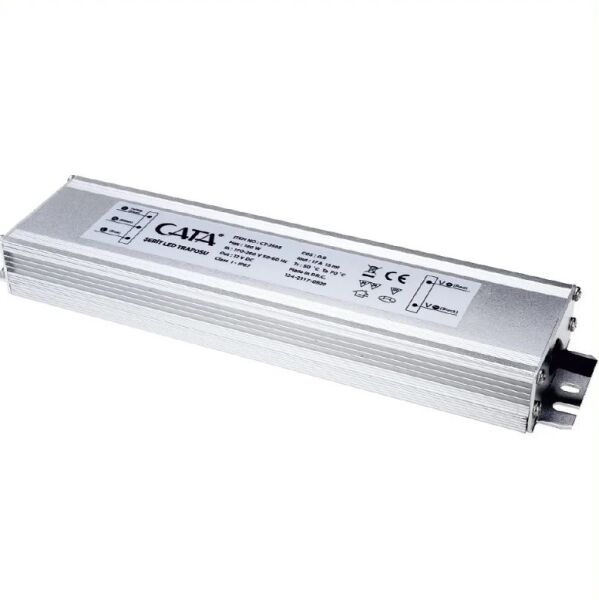 Cata CT-2593 17 Amper Şerit Led Trafosu(210W)Dış Mekan