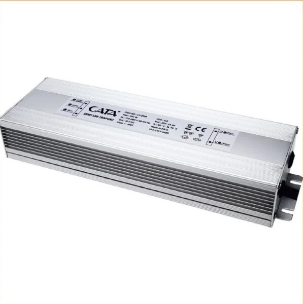 Cata CT-2595 25 Amper Şerit Led Trafosu(300W)Dış Mekan