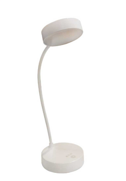 ACK ŞARJLI DOKUNMATİK DİMLİ BEYAZ GÖVDE LED MASA L