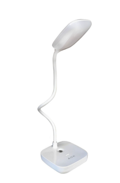 ACK ŞARJLI DOKUNMATİK DİMLİ BEYAZ GÖVDE LED MASA L