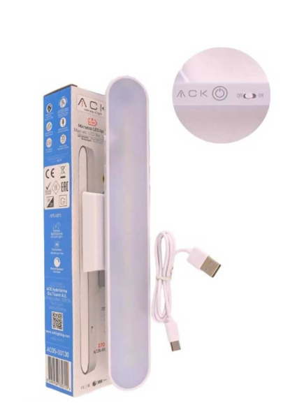 ACK ŞARJLI DOKUNMATİK DİMLİ BEYAZ GÖVDE MIKNATISLI