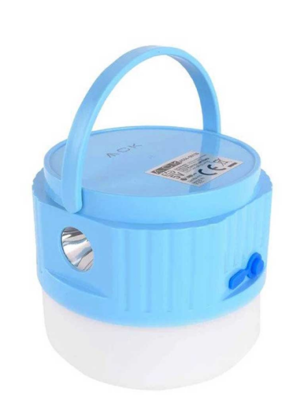 Ack AC04-00130 Şarjlı Dokunmatik 2 Kademeli Blue Gövde Fenerl