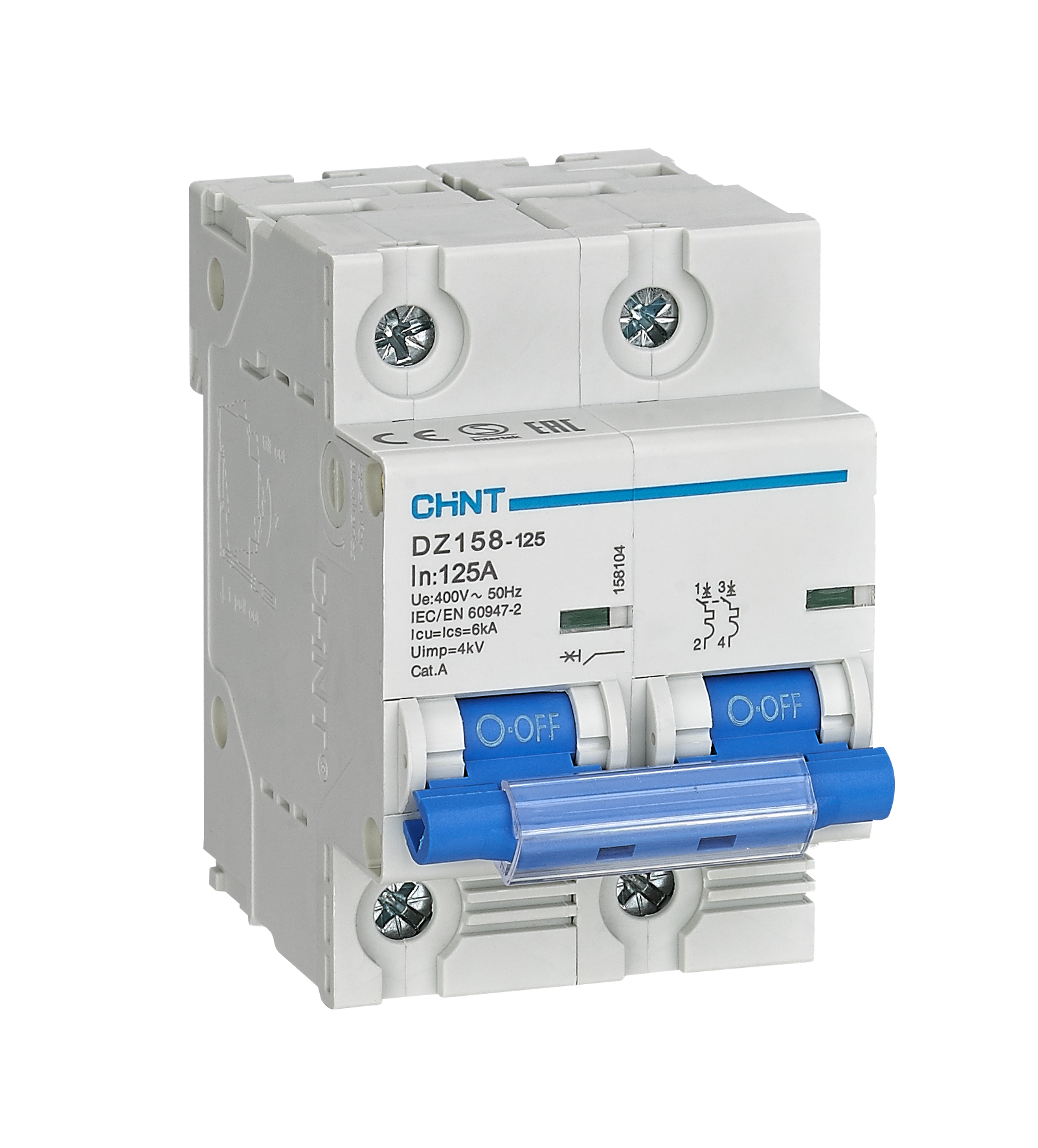 Chint 186467 Eb Serisi / 2 Kutuplu 4,5Ka / C Tipi 20A Oto