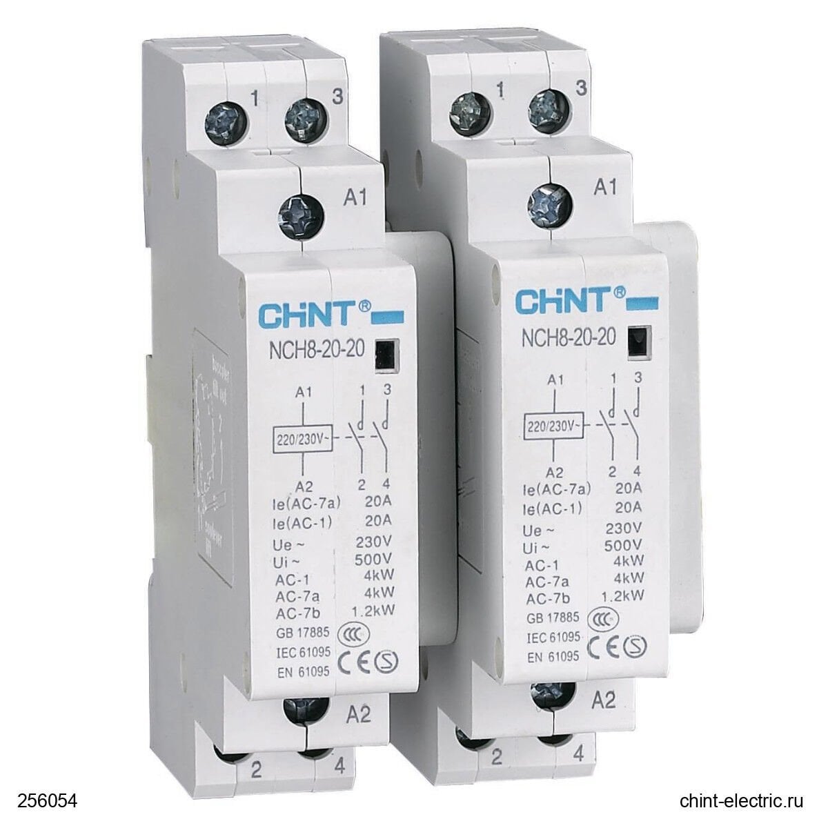 Chint 256054 Nch8 2 Kutup 20A Bina İçi Kontaktör 2Na