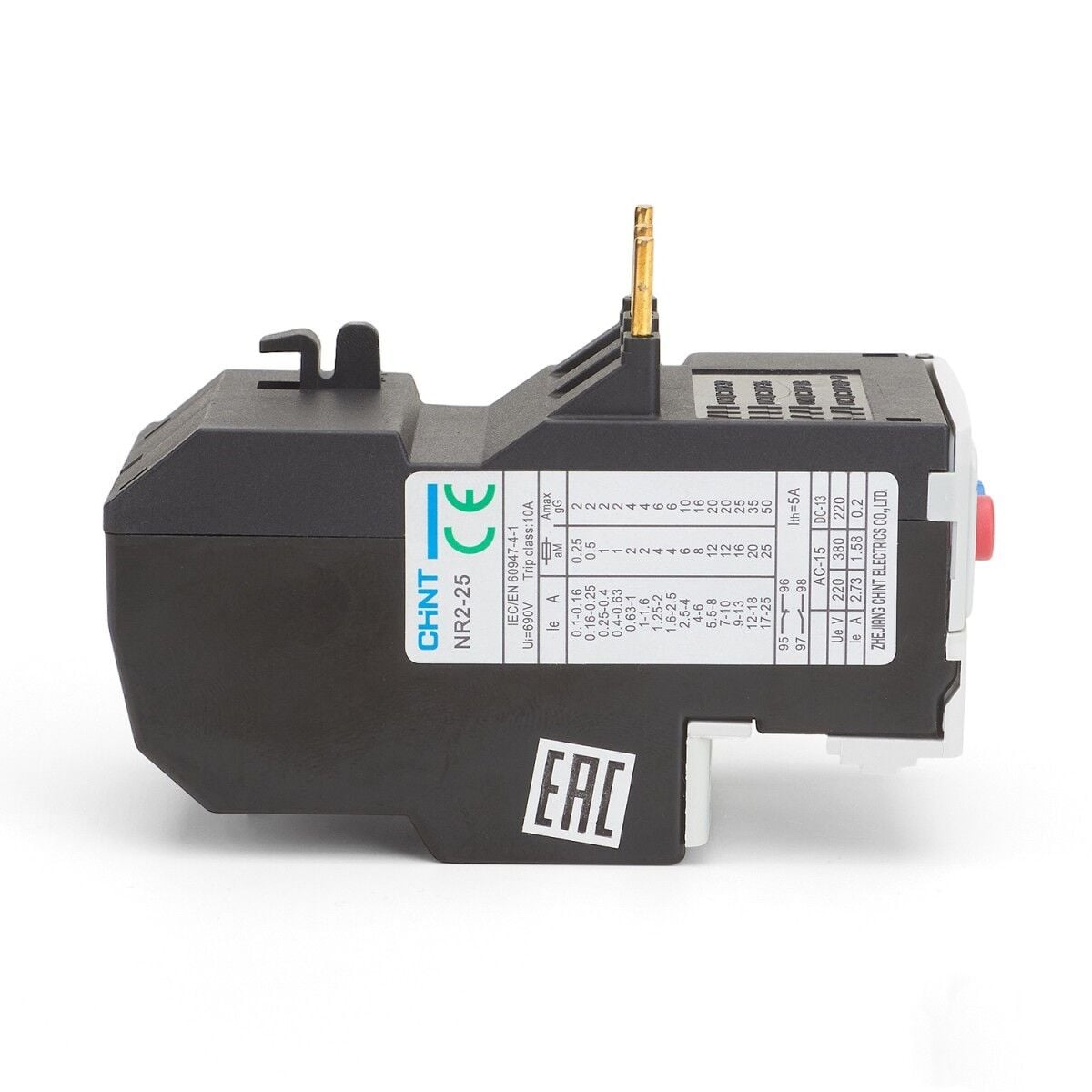 Chint 268096 Nc1-Nc2 Uyumlu Termik Role 7-10A