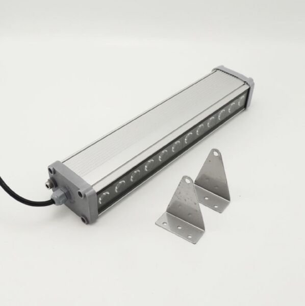 Ack AT20-00983 9X1W Amber Ip65 27Cm Led Wallwasher