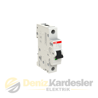 ABB S201M-B6 1x6A B TİPİ OTOMATİK SİGORTA 10kA
