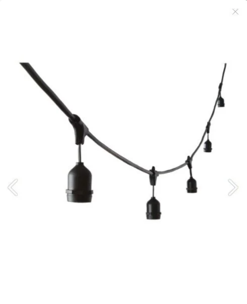 Cata CT-7070 Sarmaşık Dış Mekan Armatür(10Mt-20 Duy-Eklene