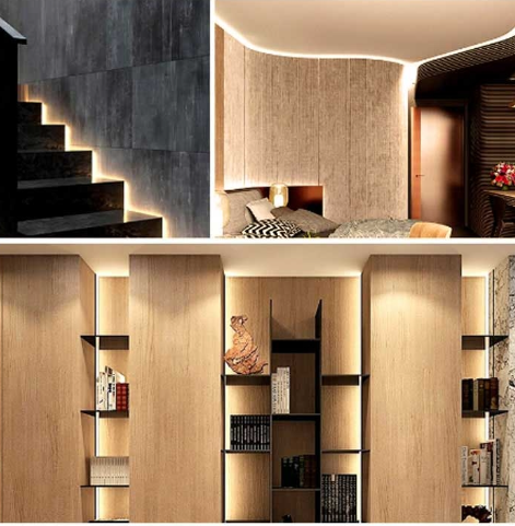 Ack AS01-00300 Üç Çıp 3000K 60Led 12V Ip20 Serıt Led