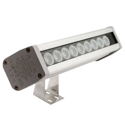 Ack AT20-00953 9X1W Yesıl Ip65 27Cm Led Wallwasher