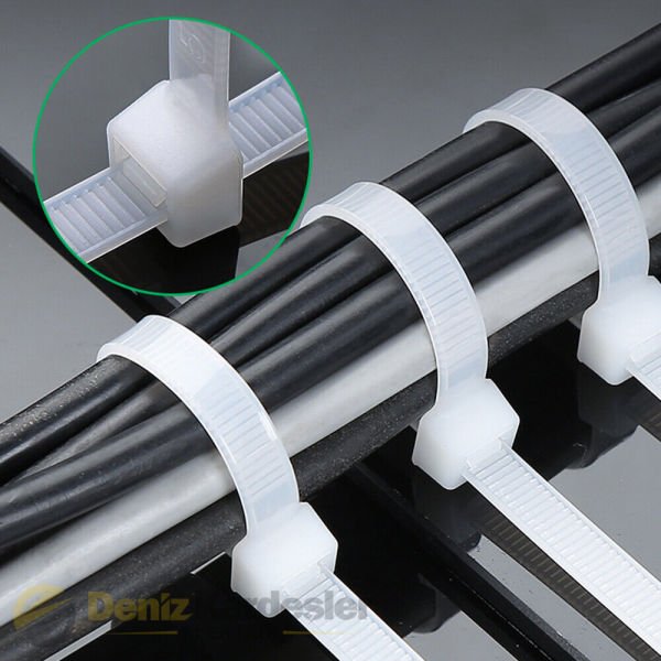 ADAL KABLO BAĞI BEYAZ 4*200