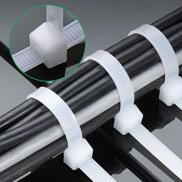 Adal AD8404 Kablo Bağı Beyaz 4*200