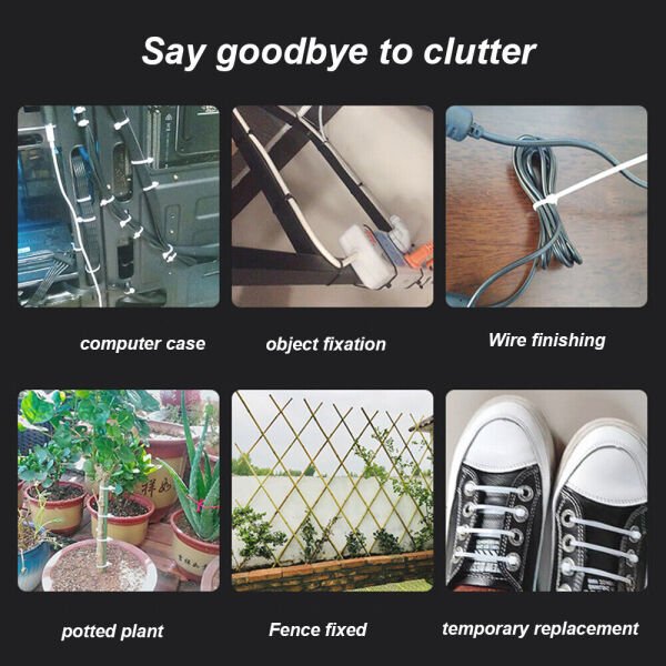 Adal AD8404 Kablo Bağı Beyaz 4*200