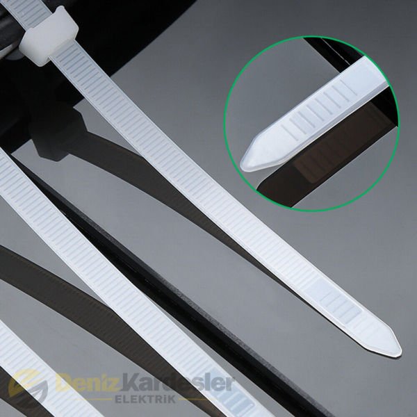 ADAL KABLO BAĞI BEYAZ 4*200