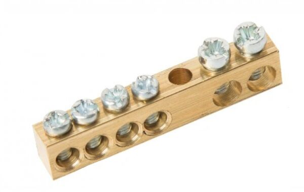 Adal MD6052 Ayaksız Topraklama Klemensi 6 Delik