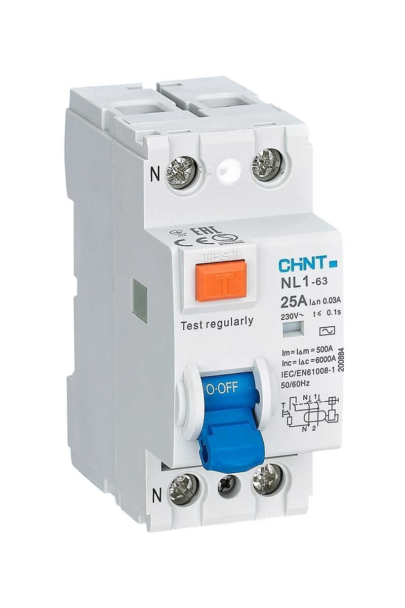 Chint 200213 Nl1 Serisi Ac Tipi 6Ka 2 Kutuplu 30Ma 40A Ka