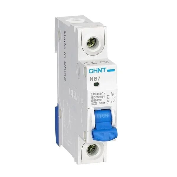 Chint 192179 Nb7 Serisi / 1 Kutuplu 6Ka / C Tipi 16A Otom