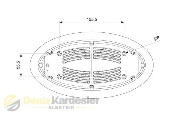 ADAL HAZAL DUVAR APLİK PLASTİK