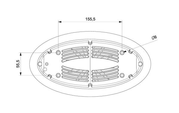 Adal MD7004 Hazal Duvar Aplik Plastik