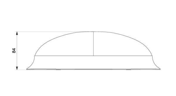 Adal MD7004 Hazal Duvar Aplik Plastik