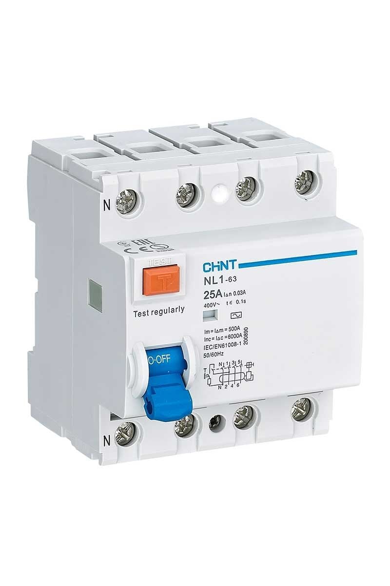 Chint 200224 Nl1 Serisi Ac Tipi 6Ka 4 Kutuplu 30Ma 40A Ka