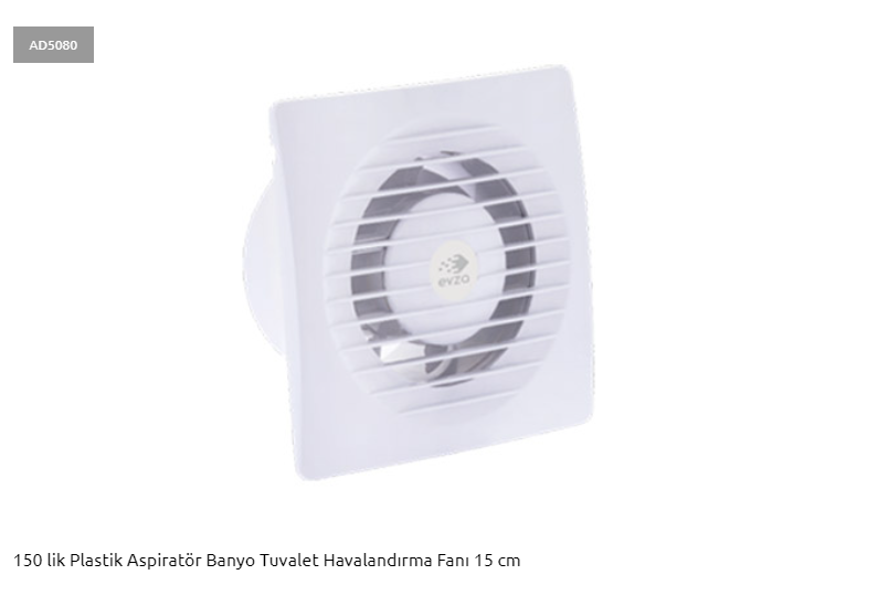 Adal150Mm AD5080 Aspiratör