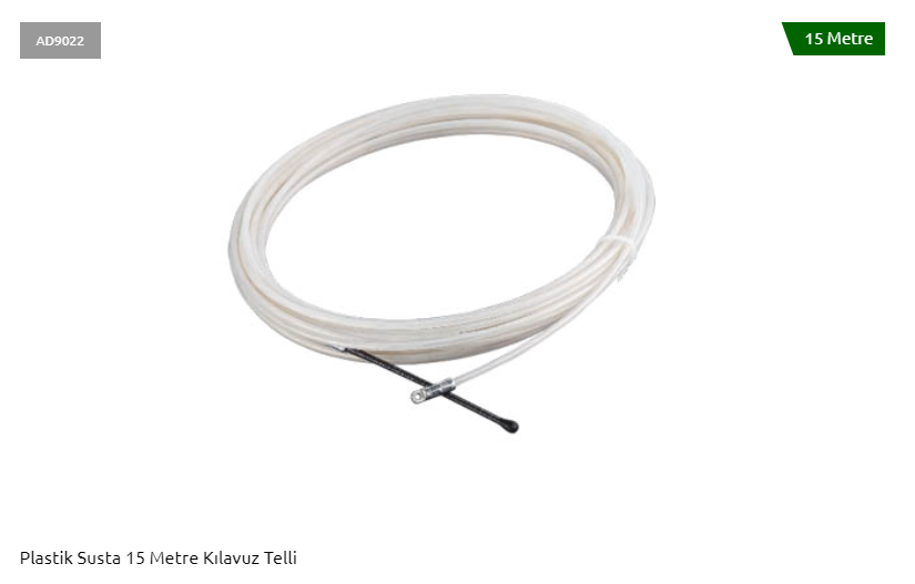 Adal AD9022 15M Plastik Susta