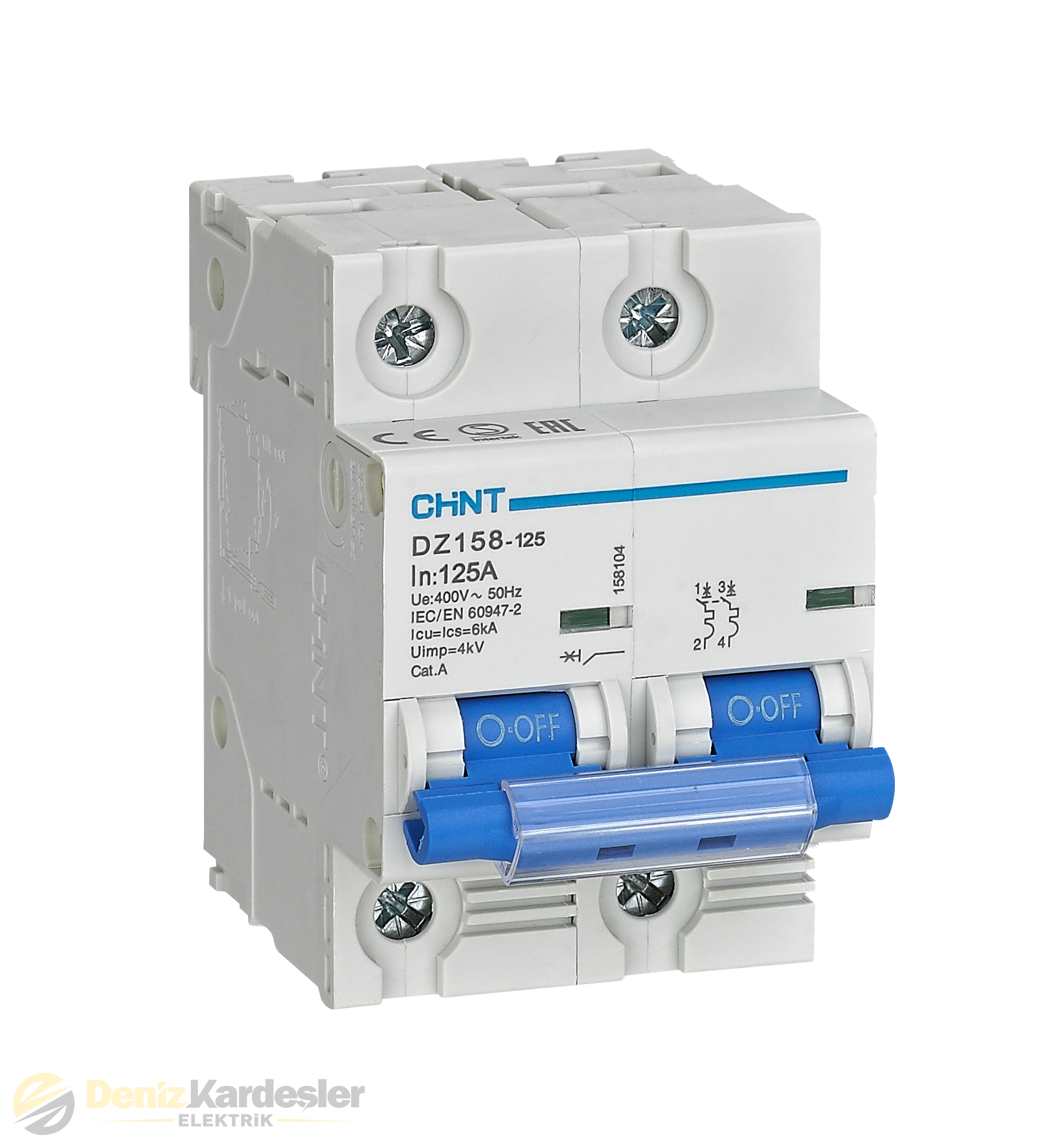 CHİNT eB Serisi / 2 Kutuplu 4,5kA / C tipi 6A Otom