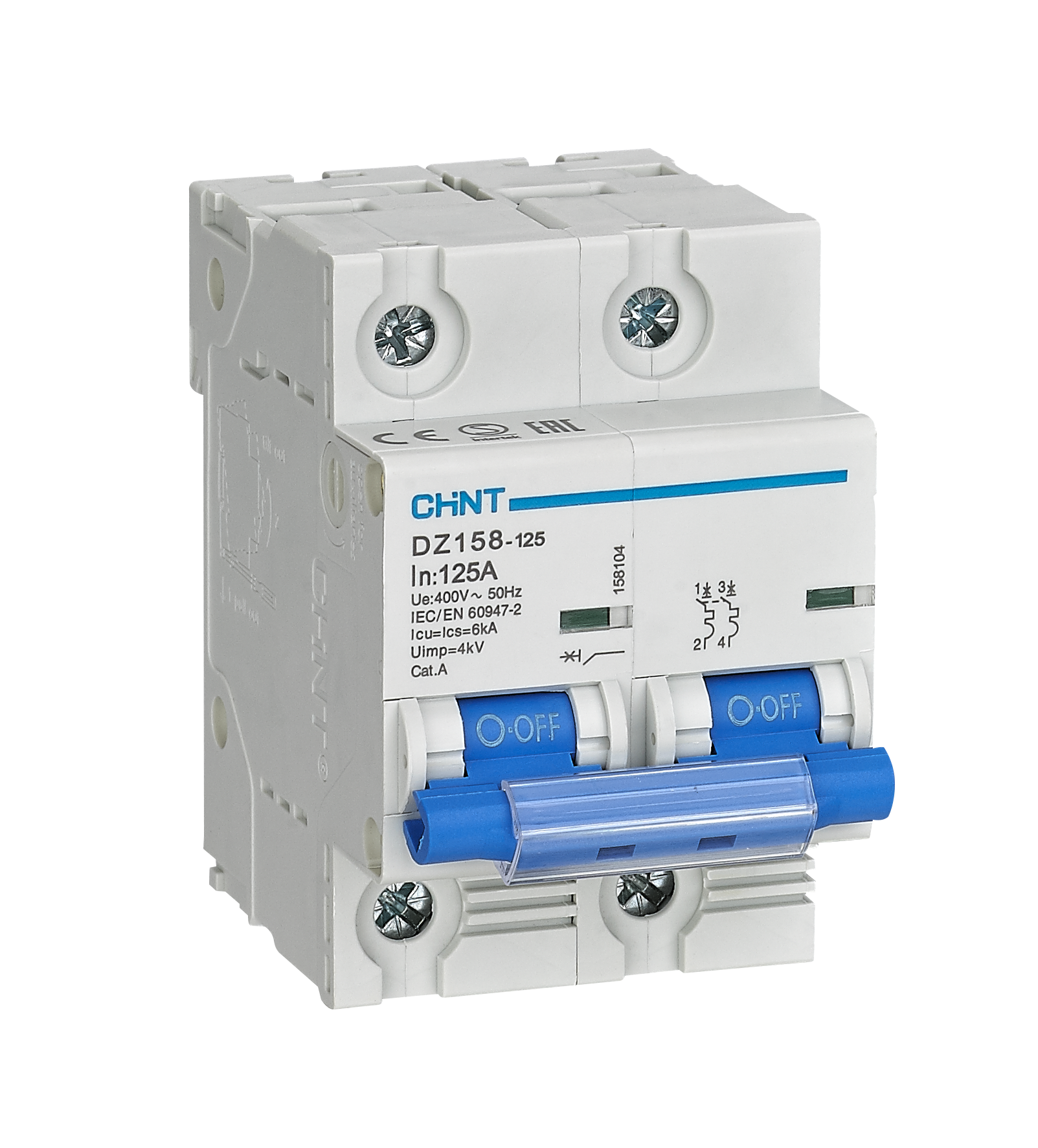 Chint 186464 Eb Serisi / 2 Kutuplu 4,5Ka / C Tipi 6A Otom
