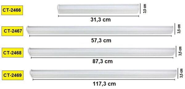 Cata CT-2468B 15W T5 Ledli Bant Armatür ( Beyaz )