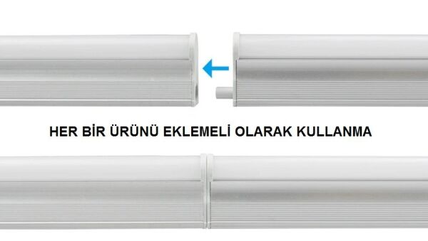 Cata CT-2468B 15W T5 Ledli Bant Armatür ( Beyaz )