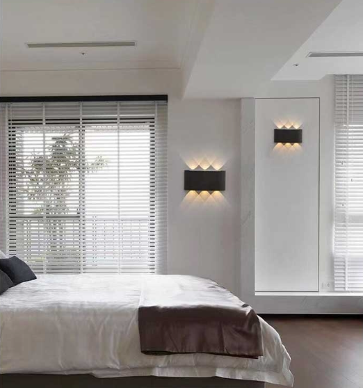 Ack AH07-07201 6*1W / Smd Chıp / Siyah Aplik / 3000K / Ip54 /