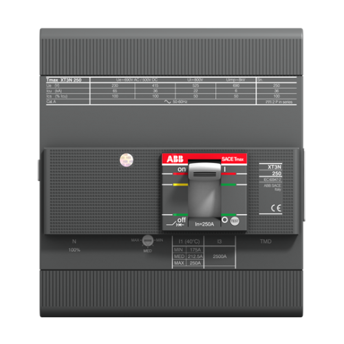 ABB XT3N 4x250A TERMİK MANYETİK ŞALTER 36kA