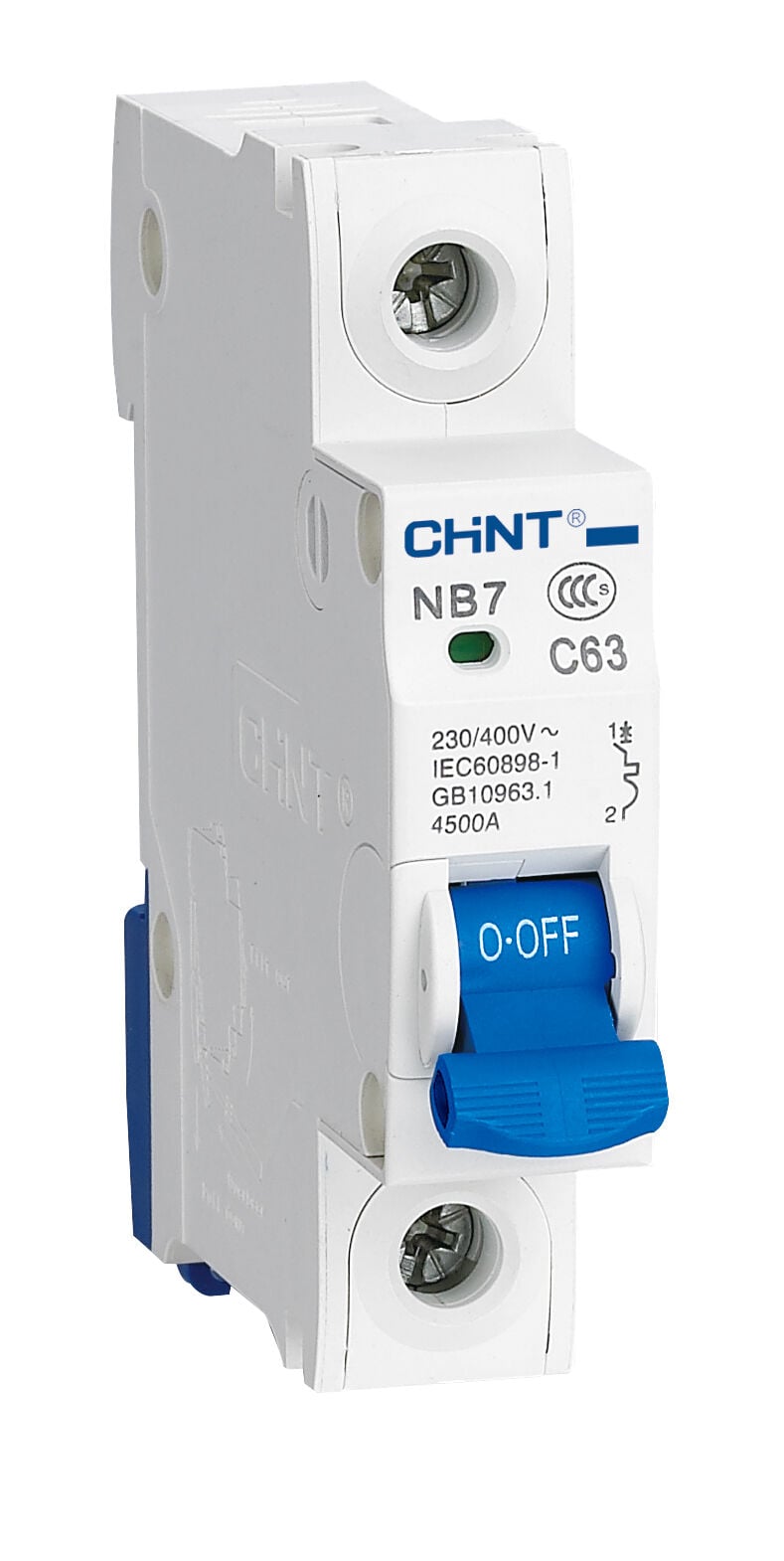 Chint 192165 Nb7 Serisi / 1 Kutuplu 6Ka / B Tipi 10A Otom