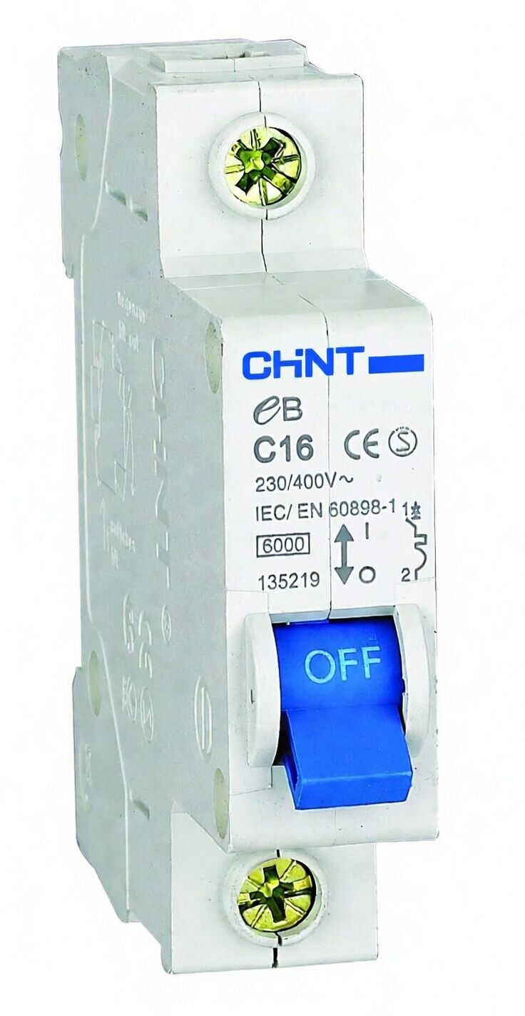 CHİNT eB Serisi / 1 Kutuplu 4,5kA / B tipi 16A Oto