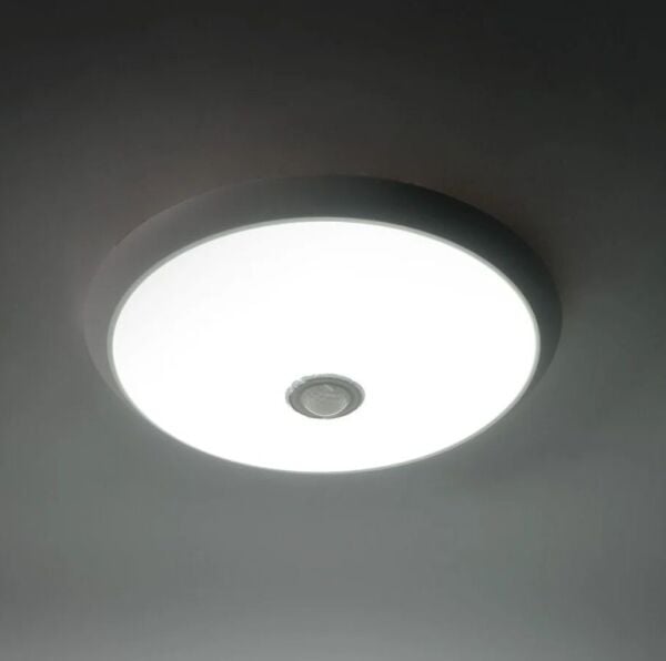 Ack AC17-00131 18W 6500K Siyah Sensorlu Led Tavan Armaturu