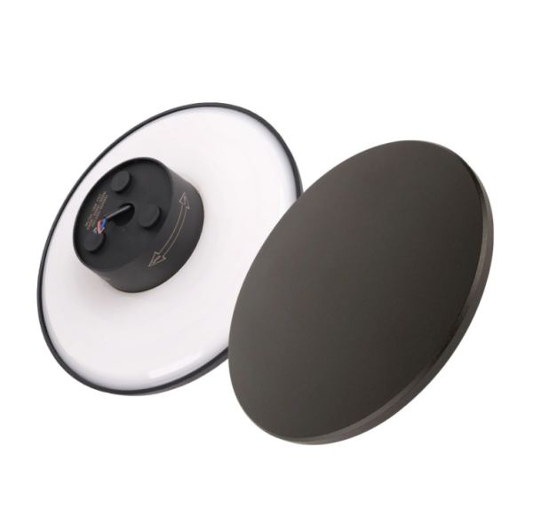 Ack AT15-01591 15W Led Duvar Armatürü / Siyah / 6500-4000-300