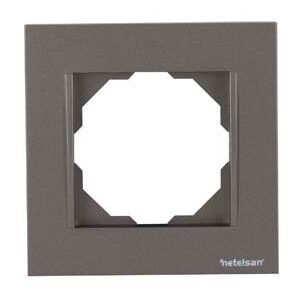 Netelsan M.U.CRV.10007 Byobu Tekli Çerçeve Mek.Antrasit