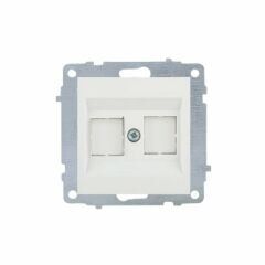 Ovivo 600-000301-233 Grano Beyaz Cat6 Data Priz (Jaksız) Boş(Ürün Çerçevesizdir)