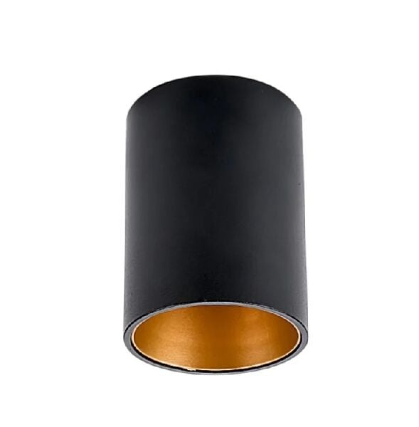 Cata CT-5418SG Assos Sıva Üstü Armatür (Gu-10) Siyah+Gold